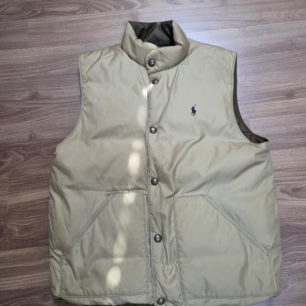 폴로 리버시블(양면)패딩 조끼