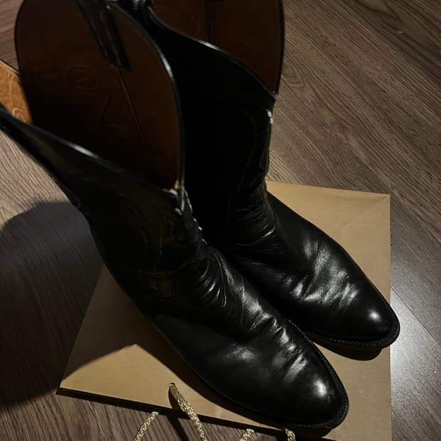 루체스 10d 웨스턴 부츠 핸드메이드 USA 닉푸케 토니라마 레드윙