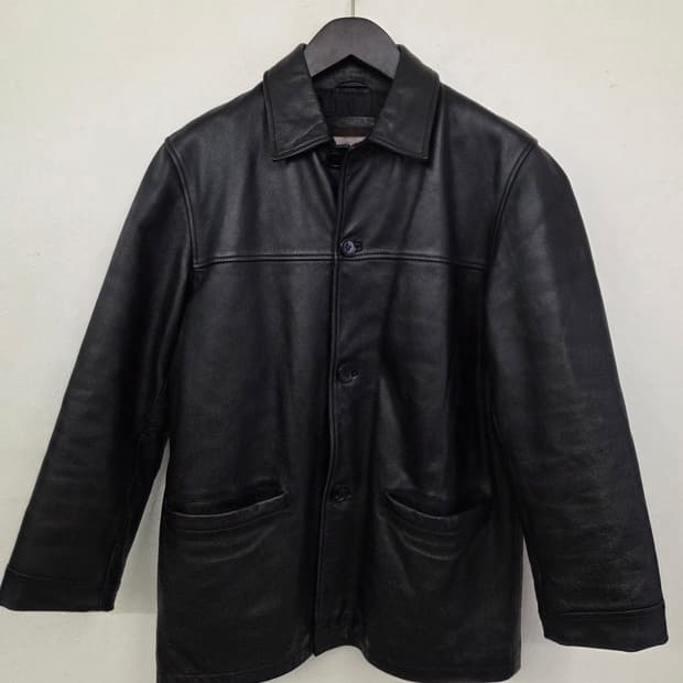 자라 레더 카코트