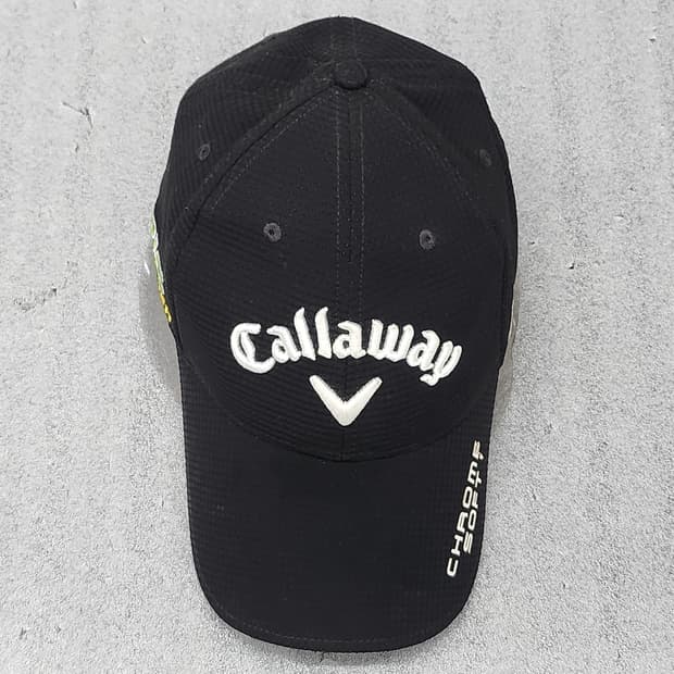 캘러웨이 TOUR AUTHENTIC 라인의 블랙 골프모자 프리사이즈.