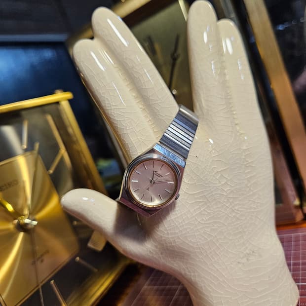 오리엔트 Mariane 여성용 쿼츠 빈티지 시계