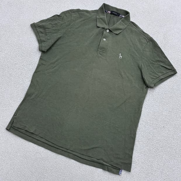 105 헤지스 남성 반팔 카라 티셔츠 0421E