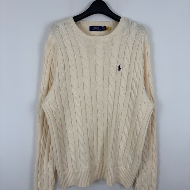 a138) 폴로랄프로렌 포니 케이블 니트
