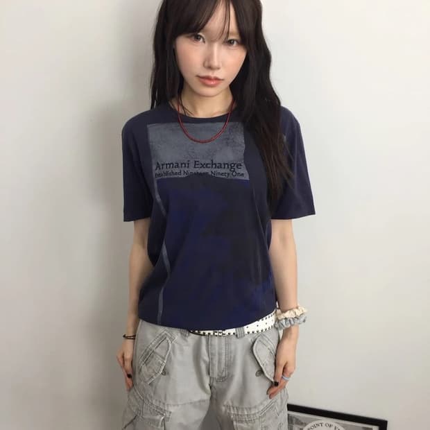 Armani Exchange Shadow Graphic Tee