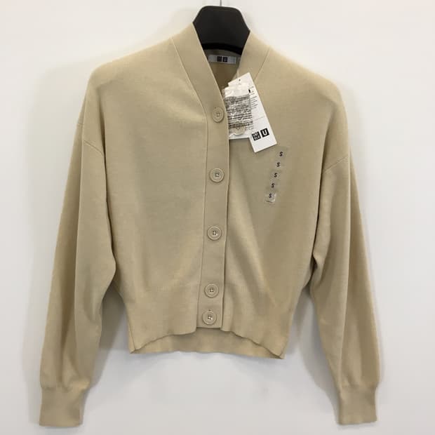 유니클로U (새상품) 쇼트가디건 S