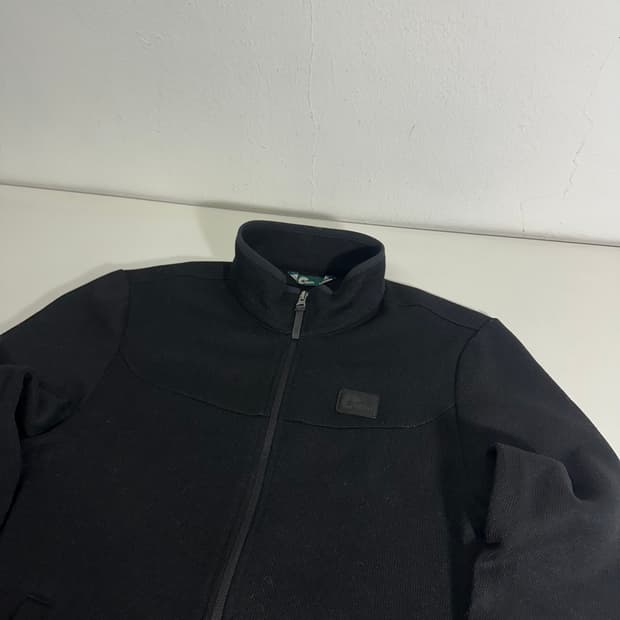 95 M 네파 블랙 기본로고 기모 폴리자켓