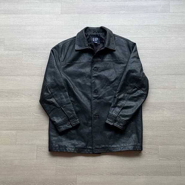 90s 올드갭 레더 카코트 L  oldgap carcoat