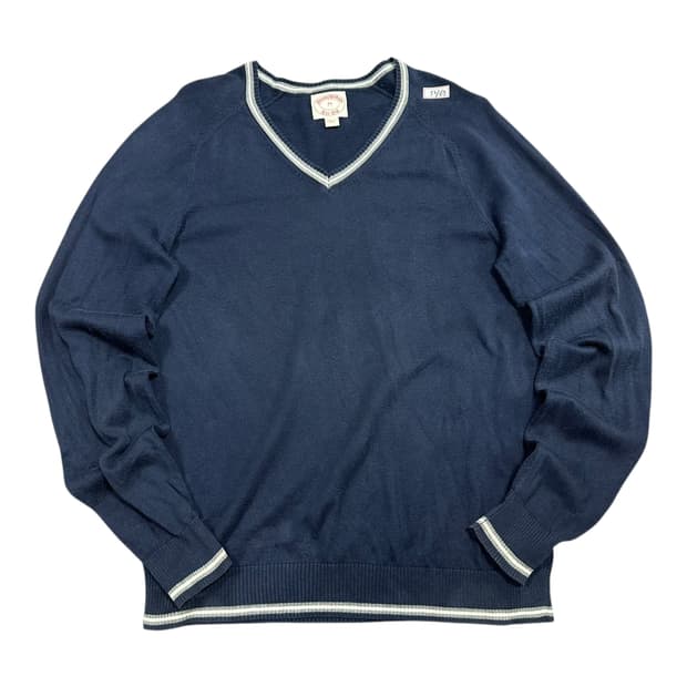 ✨ (바배) 브룩스 브라더스 브이넥 니트 맨투맨 