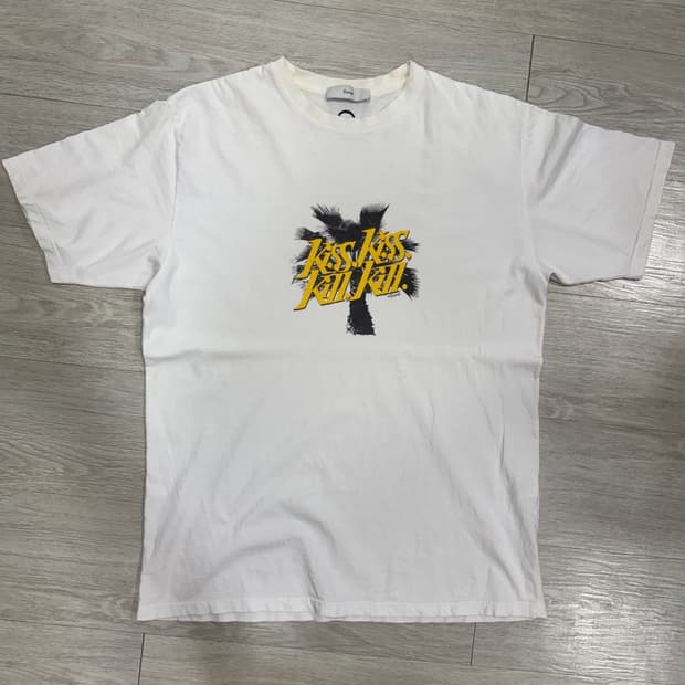 Dunst 던스트 Kiss Kill 반팔 티셔츠 화이트