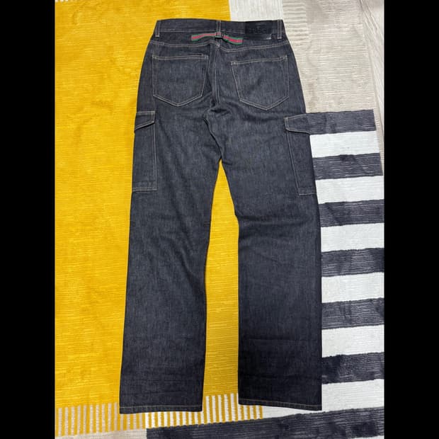Gucci by Tom Ford 98FW Denim Cargo Pants