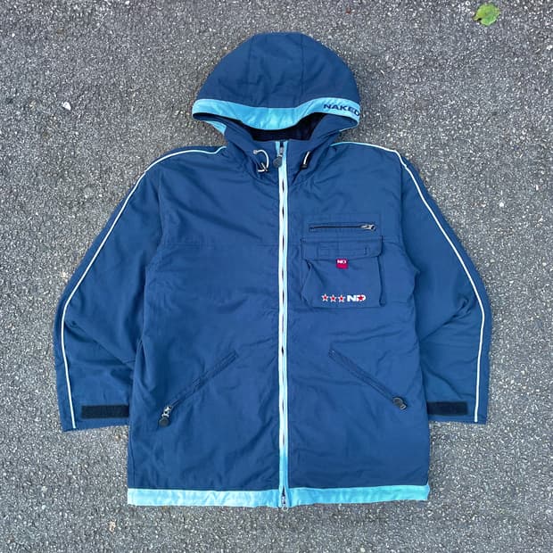 90s NAKED 올드스쿨 점퍼 자켓 XL