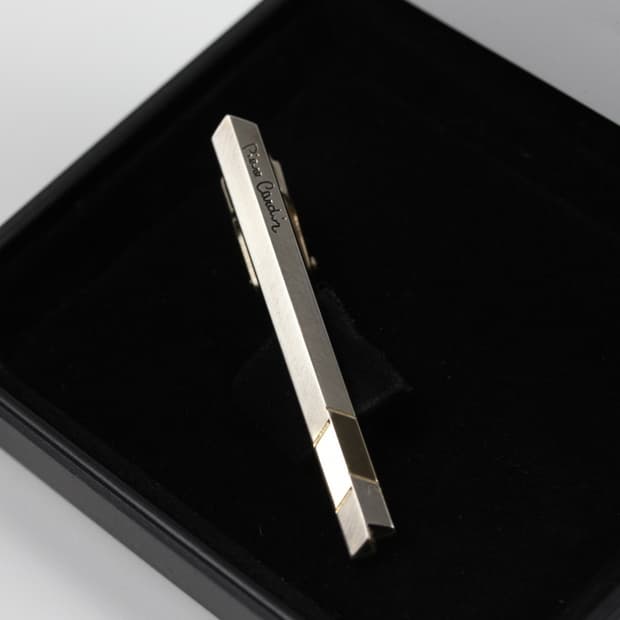 피에르가르뎅 A등급 5cm 남자 명품 넥타이핀 빈티지