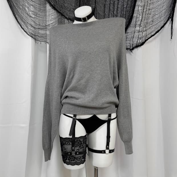gray knit