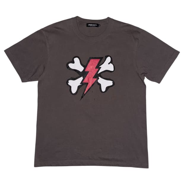 2001 언더커버 카오틱 디스코드 복각 썬더본 반팔 티셔츠