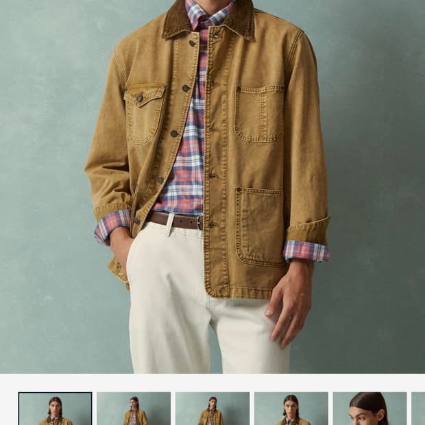 새상품)브룩스브라더스 초어자켓 M