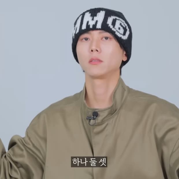 MM6 메종 마르지엘라 블랙 비니 3사이즈