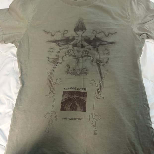웰빙익스프레스 Digital Tattoo Tee Renewal Khaki