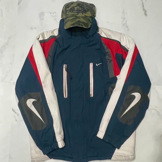 90‘s NIKE 올드스쿨 배색 자켓