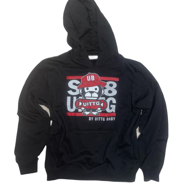 Uittg baby 마일로 후드티
