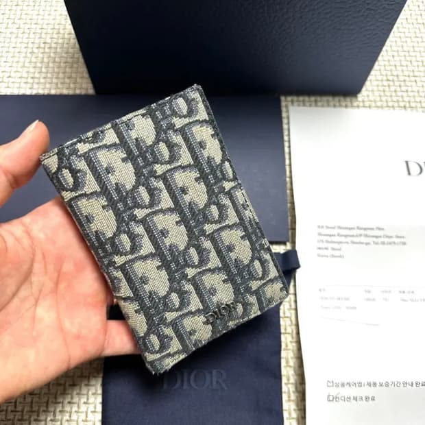 [os] 디올 오블리크 오거나이저 지갑
