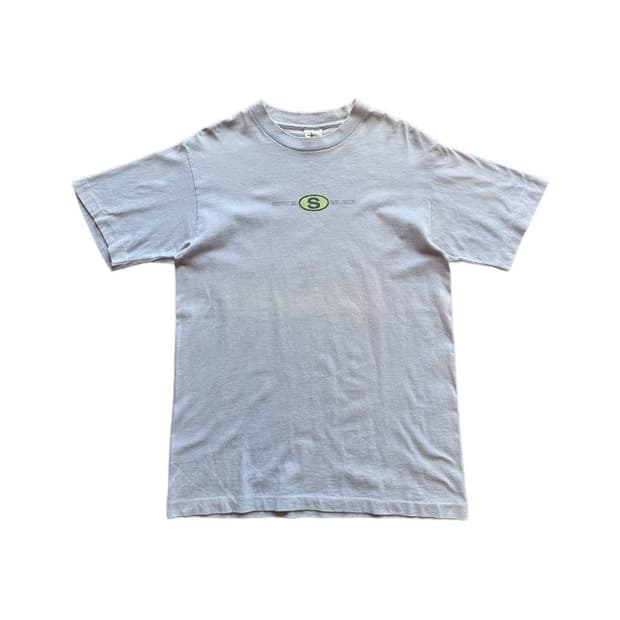 Mid 90s 스투시 센터 S 로고 티셔츠