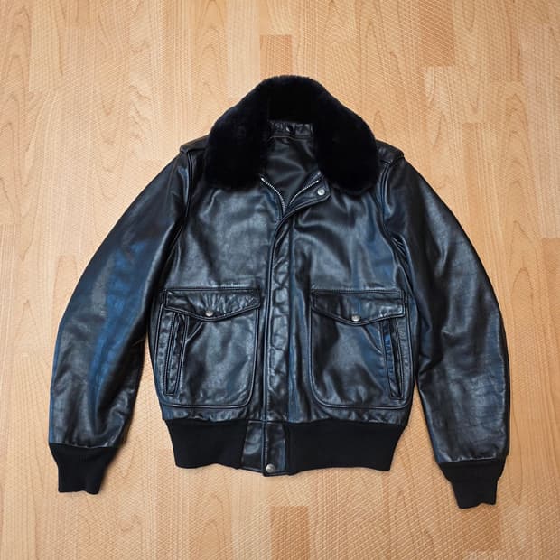 Schott G1 자켓 (38) 쇼트 a2 가죽 자켓