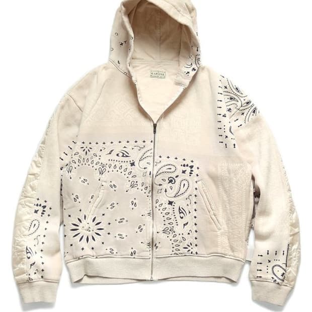 [5]캐피탈 비부악 반다나 후드집업 블루종