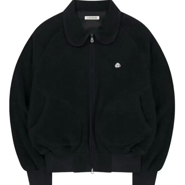 코이세이오 라운드카라 플리스 자켓 후리스