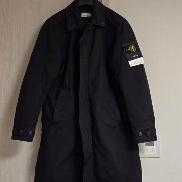 스톤아일랜드 23fw david-tc 카코트 블랙 XL 새제품