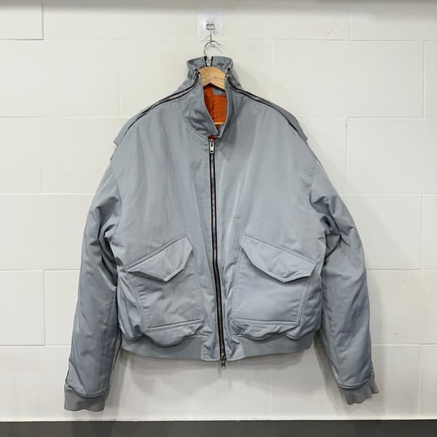 보세 멀티지퍼 봄버 자켓