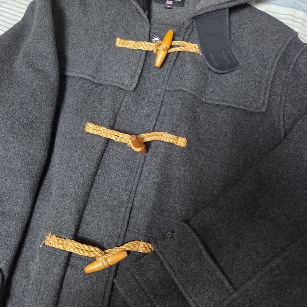 폴로 차콜 떡볶이코트