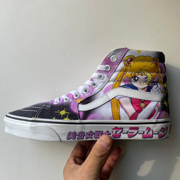 Vans 반스 x 세일러문 스케이트 하이 260