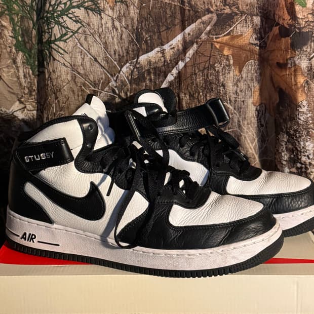 [295] 나이키 x 스투시 에어포스원 미드
