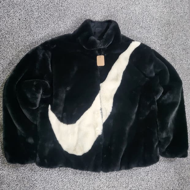 나이키 우먼스 스우시 겨울 퍼 집업 자켓