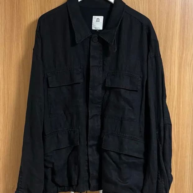 4) 폴리테루 린넨 필드 자켓