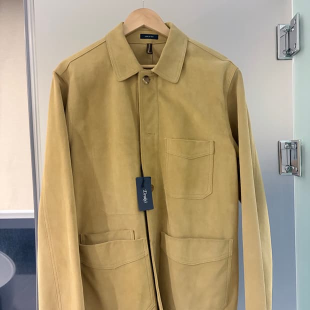 드레익스 스웨이드 초어 자켓 40