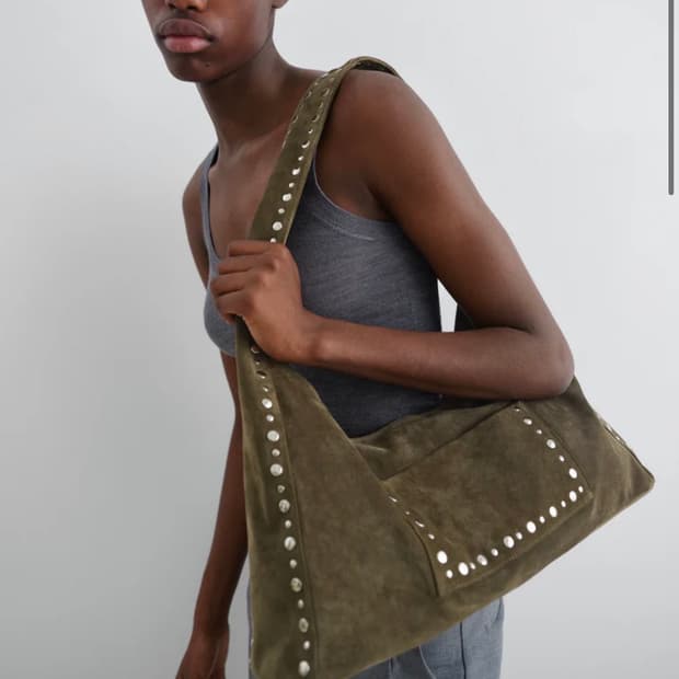 기마구아스 Maxi franca 맥시 프랑카백 숄더백 카키