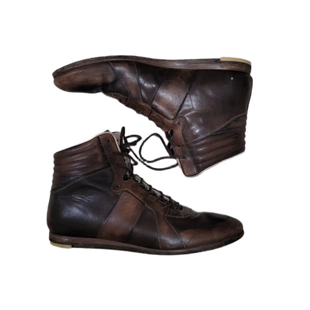 German army trainer high top