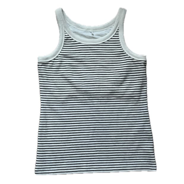 스트라이프 슬리브리스 나시