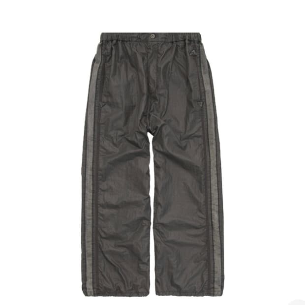 (4)폴리테루 글로시 트랙 팬츠 카키 그레이