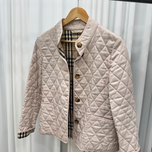버버리 신형 퀼팅 자켓