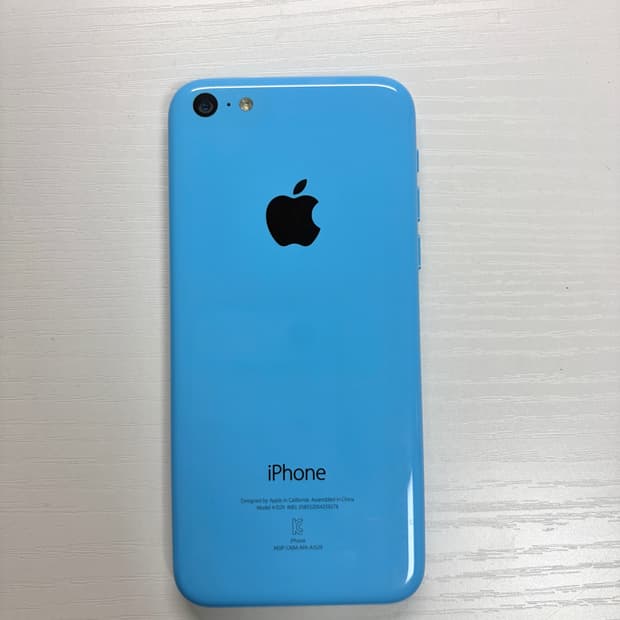아이폰5c 블루 16기가