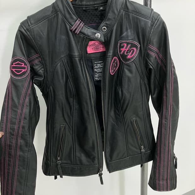 할리데이비슨 가죽 라이더 자켓