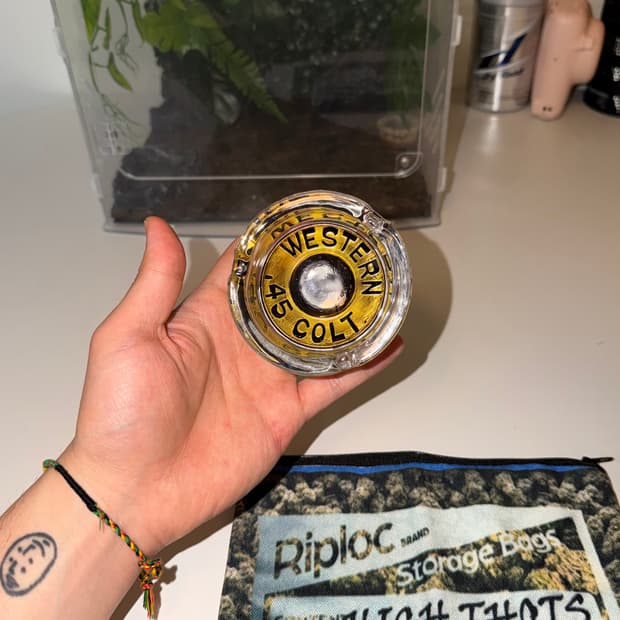 웨스턴 .45 콜트 불릿 애쉬트레이 재떨이