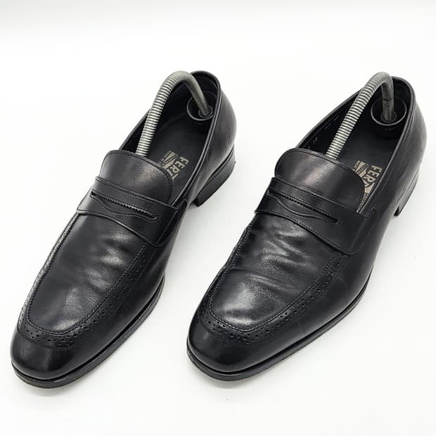 살바토레 페라가모 페니로퍼 블랙 (8 1/2 3E)