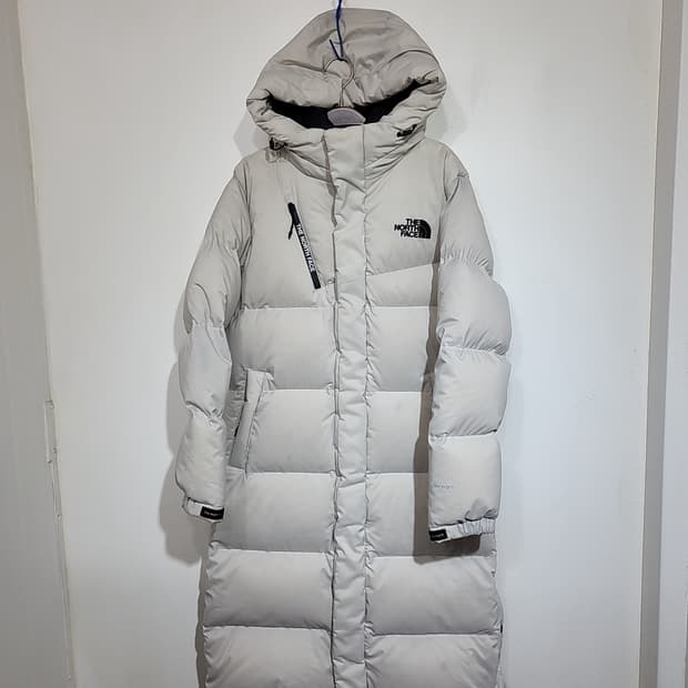 (M) 노스페이스 구스다운 롱패딩 드라이벤트 거위털 패딩코트 