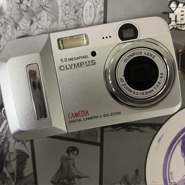 올림푸스 CAMEDIA C-500 ZOOM 디지털 카메라