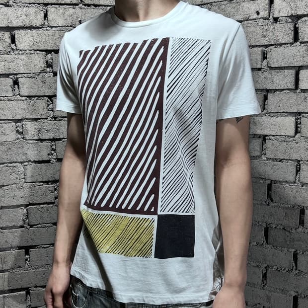 Burberry Brit Abstract Graphic Tee