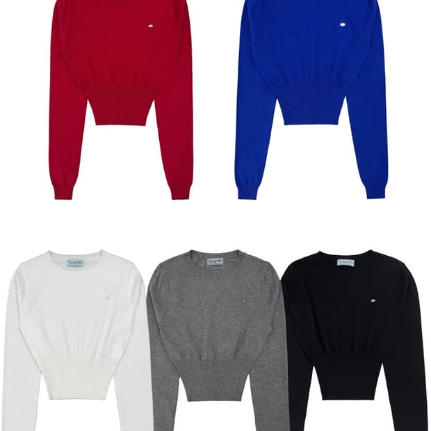 (새상품) 페일제이드 피티드 레이온 니트 블랙 