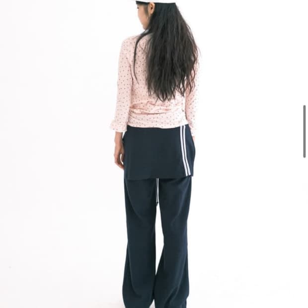 샵페어리 snug track skirt pants